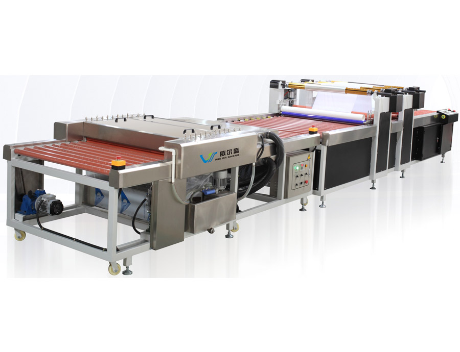 WQF-2B型清洗貼膜連線